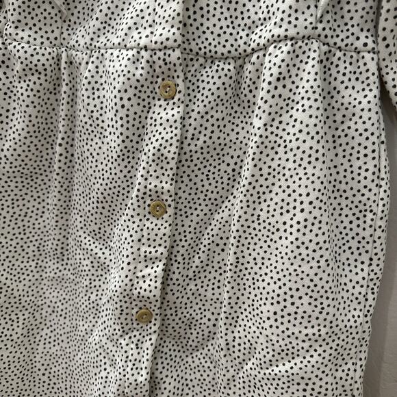 H&M Black & White Polka Dot Ruffle Romper - Picture 5 of 9